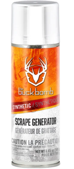 The Buck Bomb Synthetic Scrape Generator Bomb 6.5 Oz Aerosol