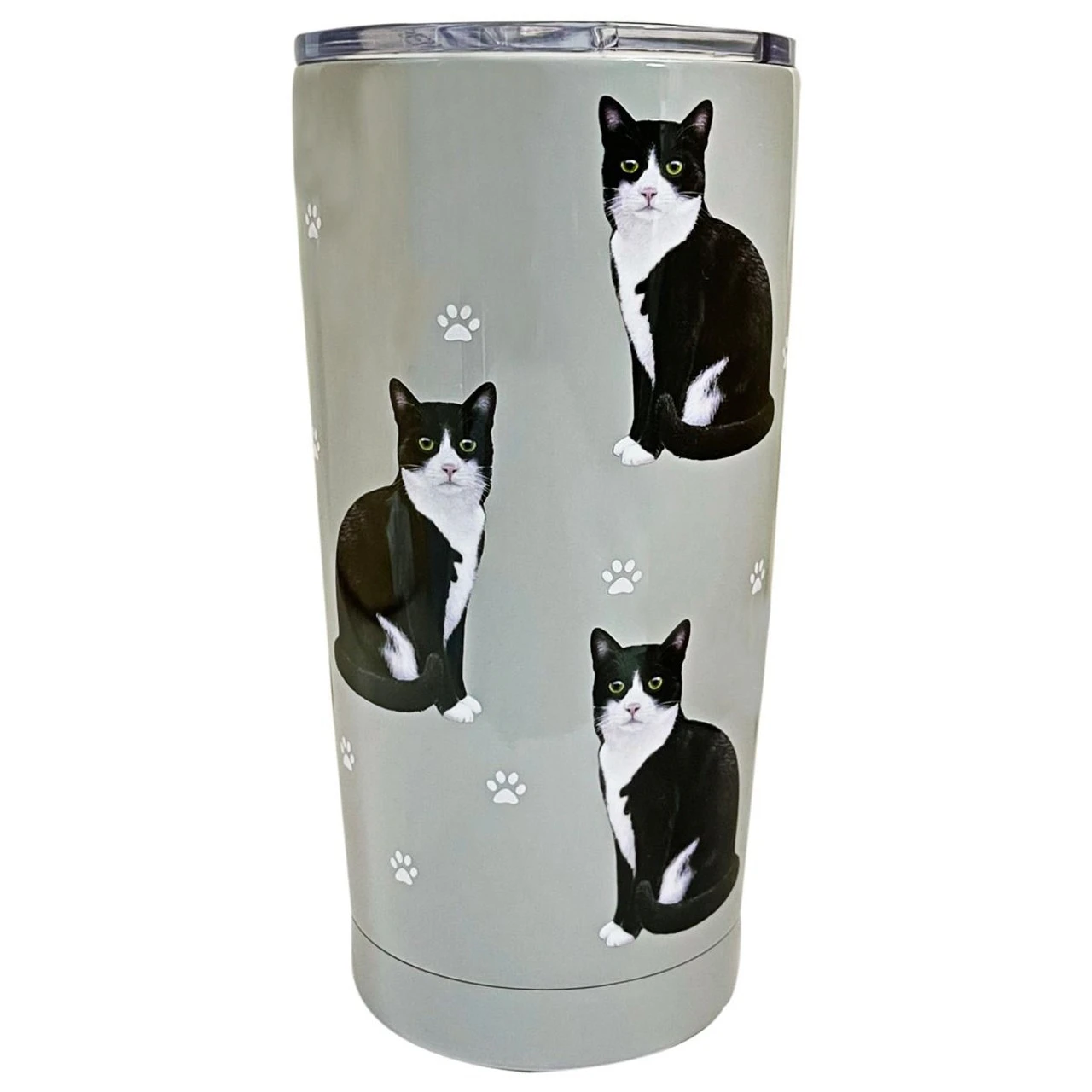 Black And White Cat Serengeti Tumbler