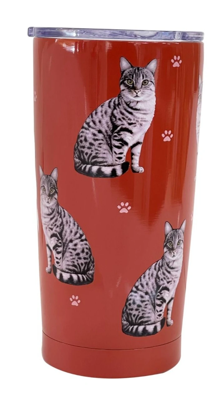 Tabby Silver Serengeti Tumbler