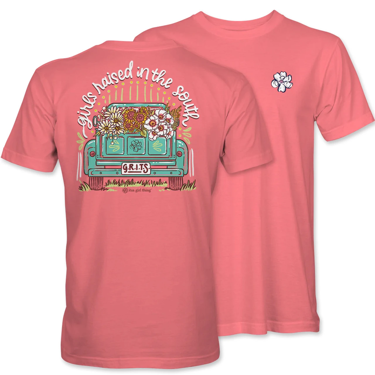It's A Girl Thing GRITS Truck Tee