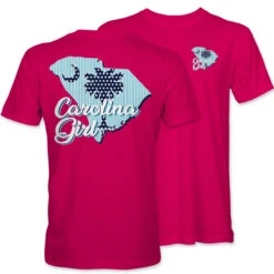 Koss Creative Carolina Girl Seersucker T-Shirt