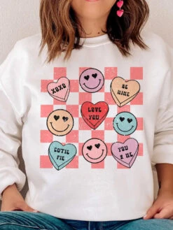 A. Blush Valentine Sweatshirt