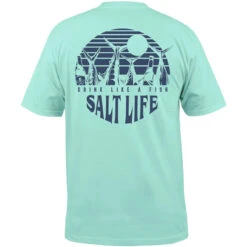 Salt Life Drink Like A Fish Short Sleeve Tee