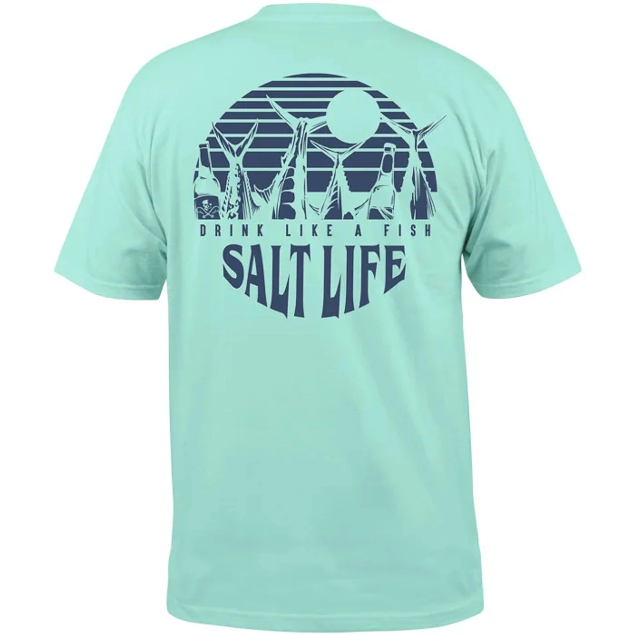Salt Life Drink Like A Fish Short Sleeve Tee