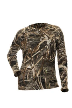 DSG Outerwear Women's Long Sleeve Camo Tech Shirt Realtree Max 5