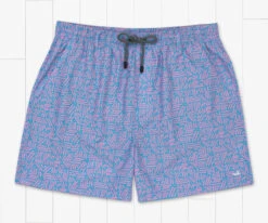 Southern Marsh Men's Swim Trunks Dots & Lines