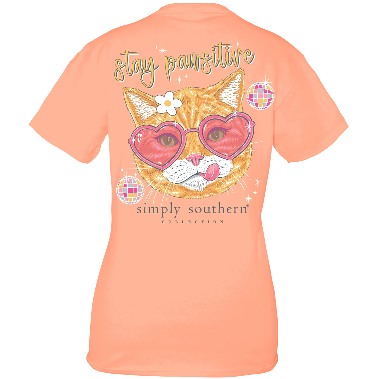 Simply Southern "Stay Pawsitive" T-Shirt