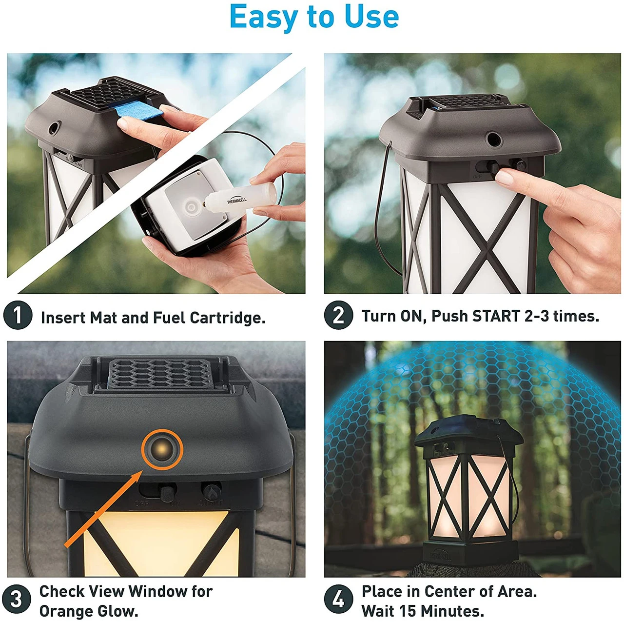 Thermacell Patio Lantern Bug Repeller - Image 4