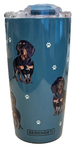 Serengeti Black Dachshund Ultimate Tumbler