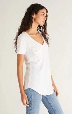 Z Supply Pocket Tee - White