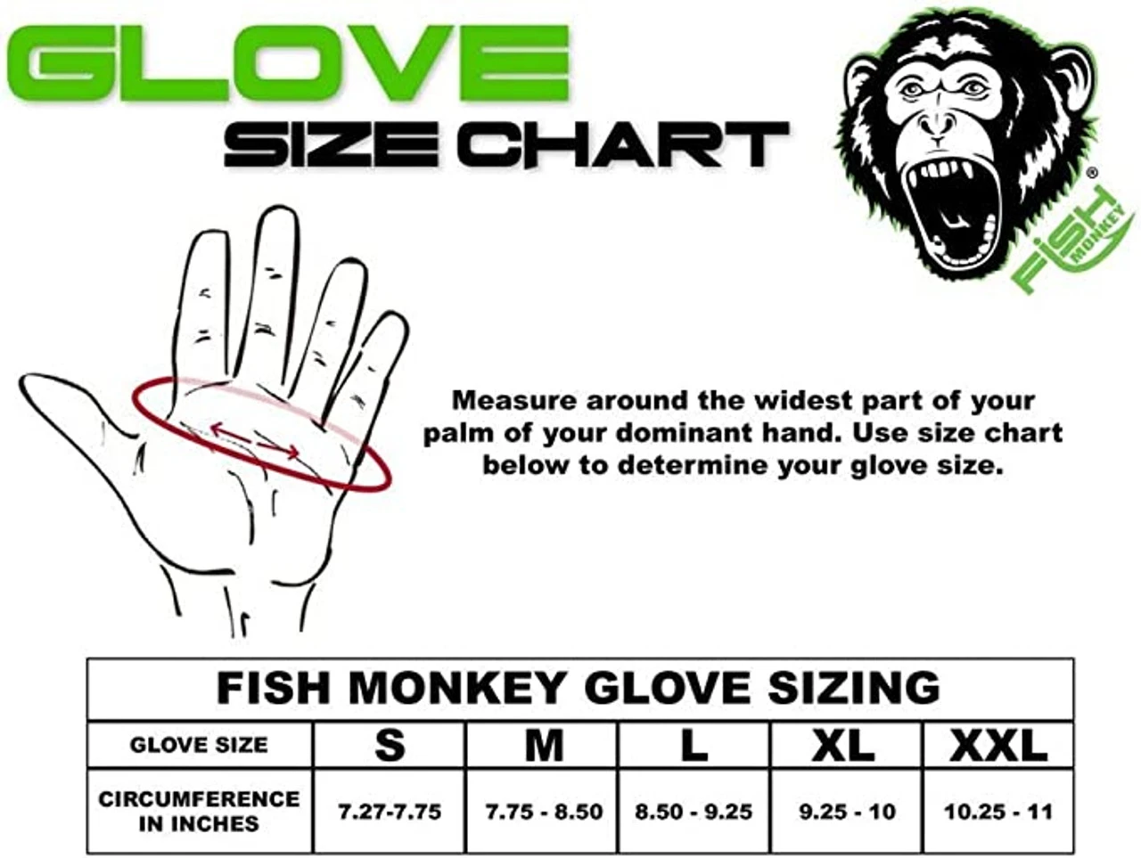 Fish Monkey Half Finger Guide Glove Americana - Image 5