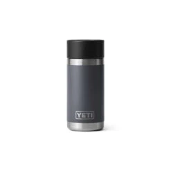 YETI Rambler 12 Oz Charcoal BPA Free Bottle With Hotshot Cap