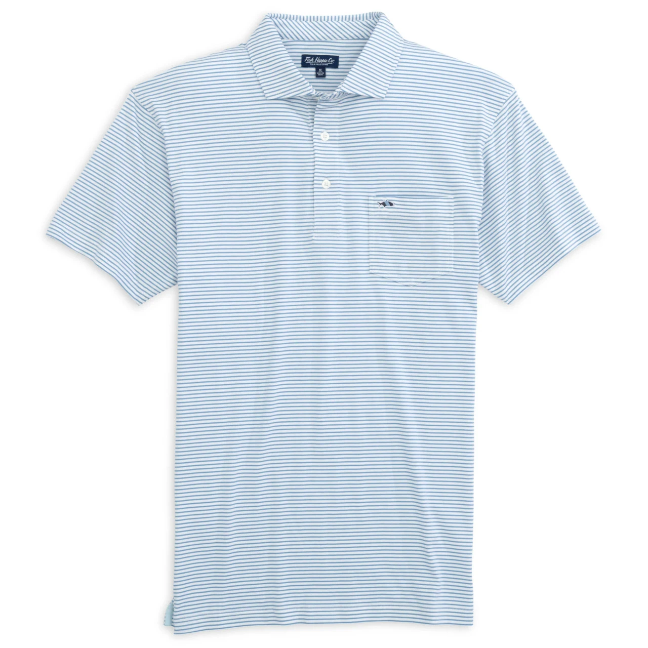 Fish Hippie Pamlico Stripe Polo