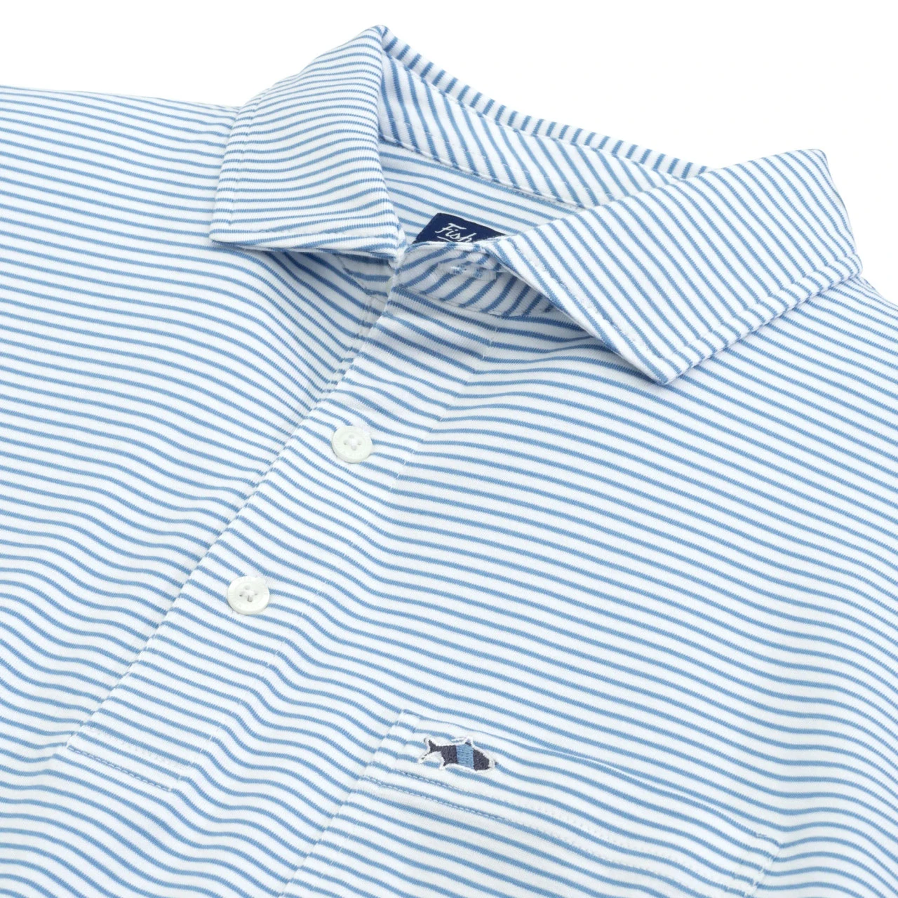 Fish Hippie Pamlico Stripe Polo - Image 2