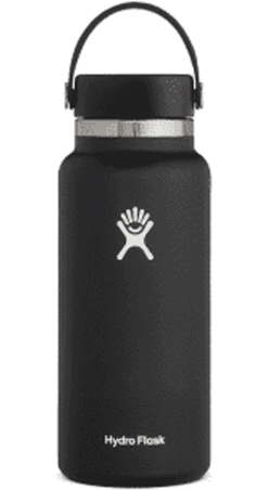 Hydro Flask 32 Oz Wide Mouth - Black