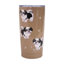 Serengeti Black And White Shih Tzu Ultimate Tumbler