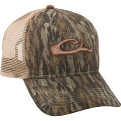 Drake Camo Mesh Back Cap Bottomland