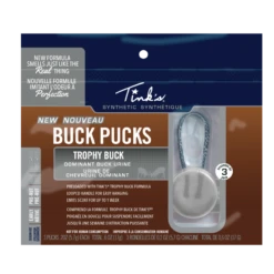 Tink's Synthetic Trophy Buck Pucks, 3-Pack