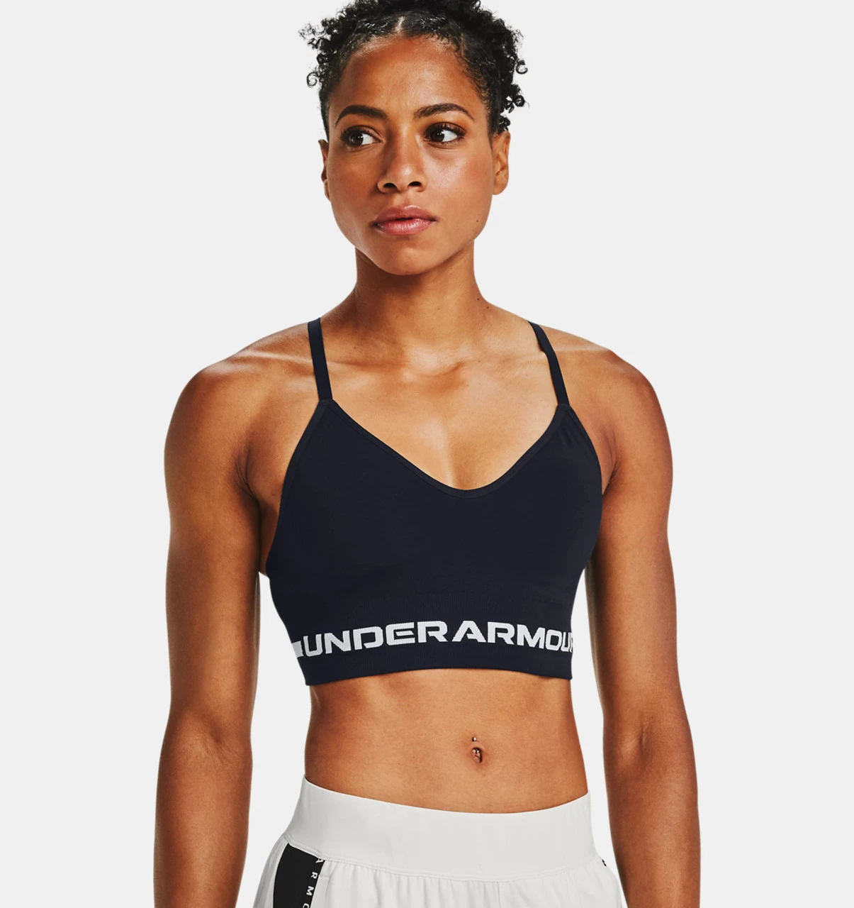 Under Armour Women's Seamless Low Long Sports Bra