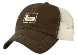 Banded Chino Twill Cap Brown