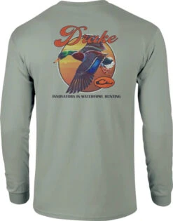 Drake Vintage Long Sleeve Mallard T-Shirt