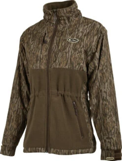 Drake Waterfowl Ladies MST Eqwader Plus Full Zip Jacket