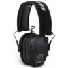 Walker's Game Ear Razor Series Adult Electronic Folding Earmuffs Ear Protection - Matte Black