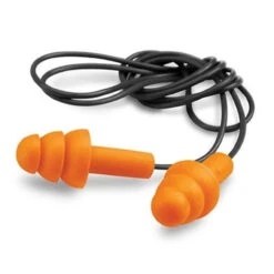 Walker's Game Ear Corded Ear Plugs - 2 Pair Orange