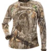 DSG Outerwear Women's Long Sleeve Camo Tech Shirt Realtree Edge