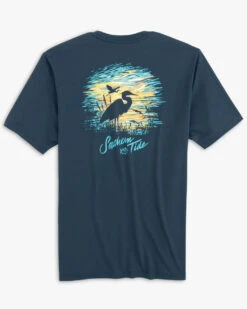 Southern Tide Men's Egret Sunset Tee