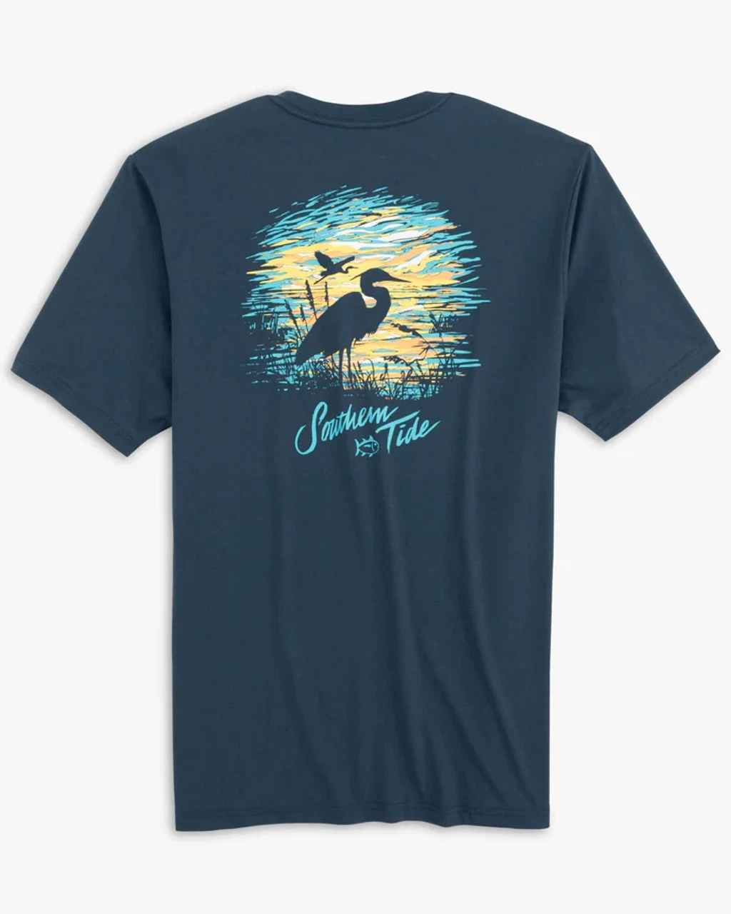 Southern Tide Men's Egret Sunset Tee