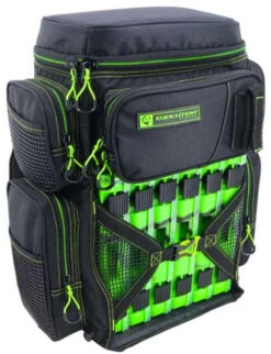 Evolution Outdoor 3600 Drift Series Tackle Backpack - Green/Black