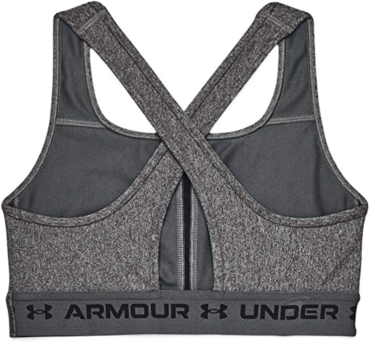 Under Armour Women's Mid Crossback Sports Bra - Image 4