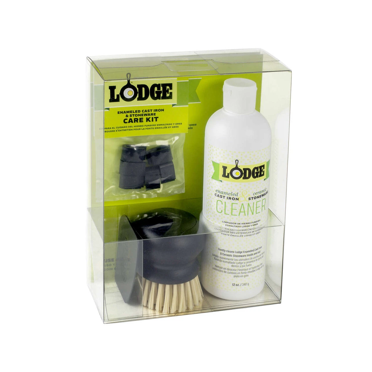Lodge Multi-Colored Polycarbonate Enameled Cast Iron Care Kit - Image 2