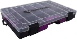 Evolution Outdoor Drift Series 3600 Colored Tackle Tray - Purple