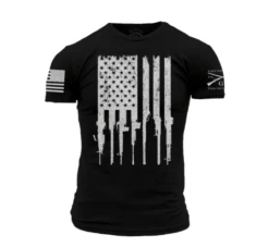 Grunt Style Rifle Flag T-Shirt