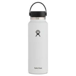 Hydro Flask 40 Oz. Wide Mouth Bottle - White