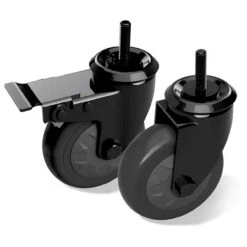 Big Green Egg 4 Inch Locking Caster Kit